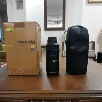لنز 70.200 نیکون  f2.8 کاملا سالم