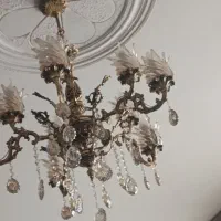 دو عدد لوستر برنج دونه ای 6500|لوستر و چراغ آویز|ملایر, |دیوار