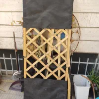 ۶ عدد پایه استند تاج گل چوبی و فلزی یکجا باهم