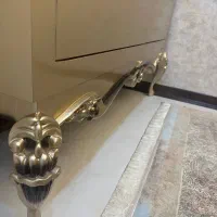 کنسول کلاسیک چوب راش با پایه منبت|بوفه، ویترین، کنسول|تهران, مینی‌سیتی (شهرک نفت)|دیوار