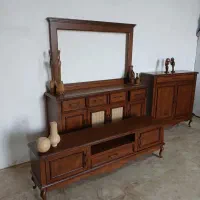 آینه کنسول، و سرویس خواب، میز tv|تخت و سرویس خواب|بروجرد, |دیوار