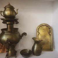 سماور زغالی کلکسیونی قدیم