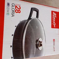 قابلمه و تابه سایز ۲۸ مدل گلوریا مارک کویر|ظروف پخت‌وپز|الوند, |دیوار