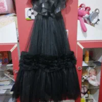 دون مشکی بلند دخترونه سایز ۸|لباس|خوی, |دیوار