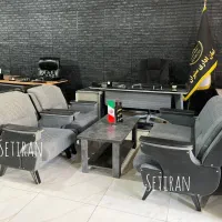 مبل اداری آلمینیوم چرم پارچه الگرو|دفتر کار|تهران, یافت آباد جنوبی|دیوار