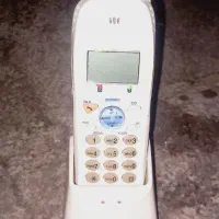 تلفن رومیزی با گوشی بی سیم قدیمی سالم|تلفن رومیزی|اصفهان, آفاران|دیوار