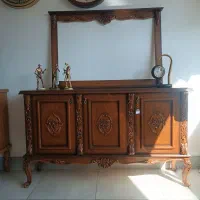 کنسول کلاسیک منبت کاری مدل ژینا|بوفه، ویترین، کنسول|رشت, استقامت ۱|دیوار