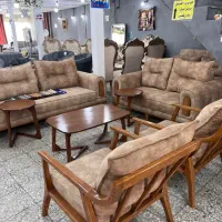 مبل شرکتی هفت نفره اقساطی|مبلمان خانگی و میز عسلی|رشت, عینک|دیوار