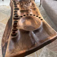 میز بار و مزه چوب گردو