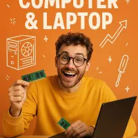 لپتاپ یا کامپیوتر خودت رو ارتقا بده با قطعات اصلی