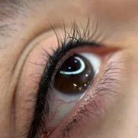 خط چشم / خط مژه / بن مژه  ( آرایش دائم چشم )|خدمات آرایشگری و زیبایی|قم, بلوار امین و ساحلی|دیوار