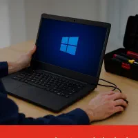 نصب ویندوز در محل