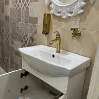 سرویس روشویی کامل|لوازم سرویس بهداشتی|قزوین, |دیوار