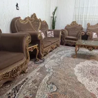 مبل هفت نفره همراه عسلی