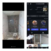 کاشی کاری مرامیک کاری|خدمات پیشه و مهارت|ساوه, |دیوار