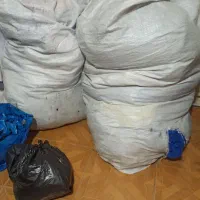 پارچه کج راه و ترگال ته طاقه کیلویی