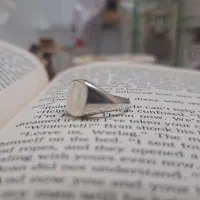 دو انگشتر نقره ایتالیایی قدیمی نو، ظرافت اروپایی|جواهرات|ری, جوانمرد قصاب|دیوار