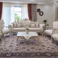 فروش مبل کلاسیک منبت کاری شده تماما چوب راش