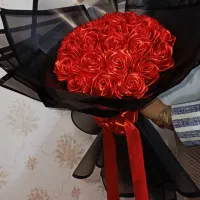 دسته گل روبانی|گل مصنوعی|شوط, |دیوار