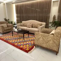 مبلمان راحتی پنج نفره|مبلمان خانگی و میز عسلی|اصفهان, جلفا|دیوار