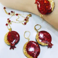 نیم ست یلدایی رزینی