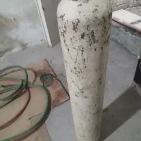 کپسول هوا با نازل  انگلیسی 10متر شیلنگ دوبل کامل