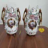 چینی گل برجسته آنتیک خاص کمیاب دکوری بوفه جهیزیه|کلکسیون اشیاء عتیقه|شیراز, سینما سعدی|دیوار