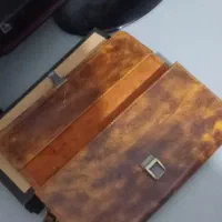 کیف پول و جا کارتی و گوشی چرم اصل فابریک|کیف، کفش، کمربند|فردیس, منظریه|دیوار