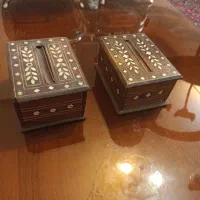 جاسیگاری عتیقه آنتیک جفت|کلکسیون اشیاء عتیقه|مشهد, صیاد شیرازی|دیوار