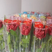 شیشه گل رز جاودان