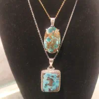 مدال نقره وانگشتر فیروزه نیشابورو50عددساعت|جواهرات|مشهد, سرافرازان|دیوار