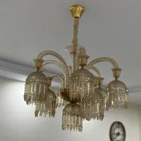 لوستر باکارات واژگون شامپاینی|لوستر و چراغ آویز|تهران, یوسف‌آباد|دیوار