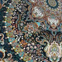 فرش چیچک سرمه ای|فرش|کوهدشت, |دیوار