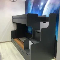 تختواب دو طبقه بزرگسال|تخت و سرویس خواب|تبریز, |دیوار