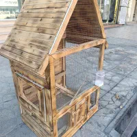 قفس چوبی عروس هلندی|لوازم جانبی حیوانات|نسیم‌شهر, |دیوار