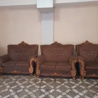 مبل ۹ نفره در حد نو|مبلمان خانگی و میز عسلی|قائم‌شهر, |دیوار