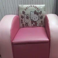 مبل کودک رنگ صورتی خیلی تمیز