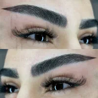 مدل لیفت و میکروبلیدینگ ابرو