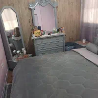 سرویس خواب دونفر سالم و تمیز بدون تشگ|تخت و سرویس خواب|فردیس, دهکده|دیوار