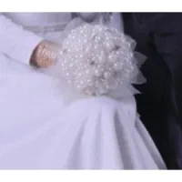 دسته گل عربی مرواریدی دسته گل عروس