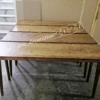 میز غذا خوری چوبی کد 570|میز و صندلی غذاخوری|تبریز, |دیوار