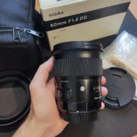 لنز 50 f1.4 آرت سیگما