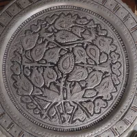 میز  قلم زنی ... کار استاد کاران اصفهانی