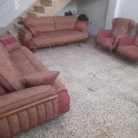 مبل چستر مکانیز تخت شو تمیز در حد نو نو