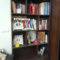 کتابخانه|کتابخانه، شلف، قفسه‌های دیواری|تهران, دزاشیب|دیوار