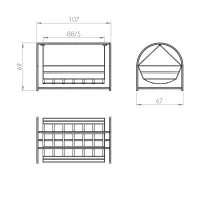 گهواره فلزی اوریناگ (مدل۲)|اسباب و اثاث بچه|تهران, شیخ هادی|دیوار