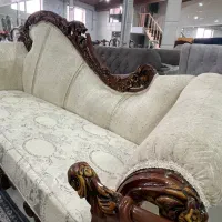 مبل ۸ نفره کارلوکس رنگ کرم به قیمت