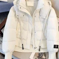 کاپشن و دامن جین