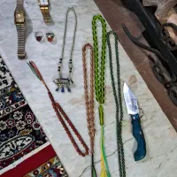 تسبیح ساعت انگشتر چاقو