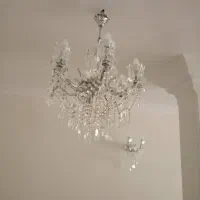 دوعددلوستر شش شاخه و دیوارکوب|لوستر و چراغ آویز|تهران, صد دستگاه|دیوار